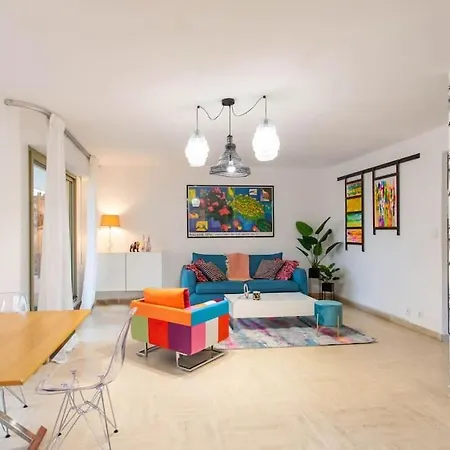 Apartment #33 Smolett 2min Walk To Tram 10min Sea & Nizza